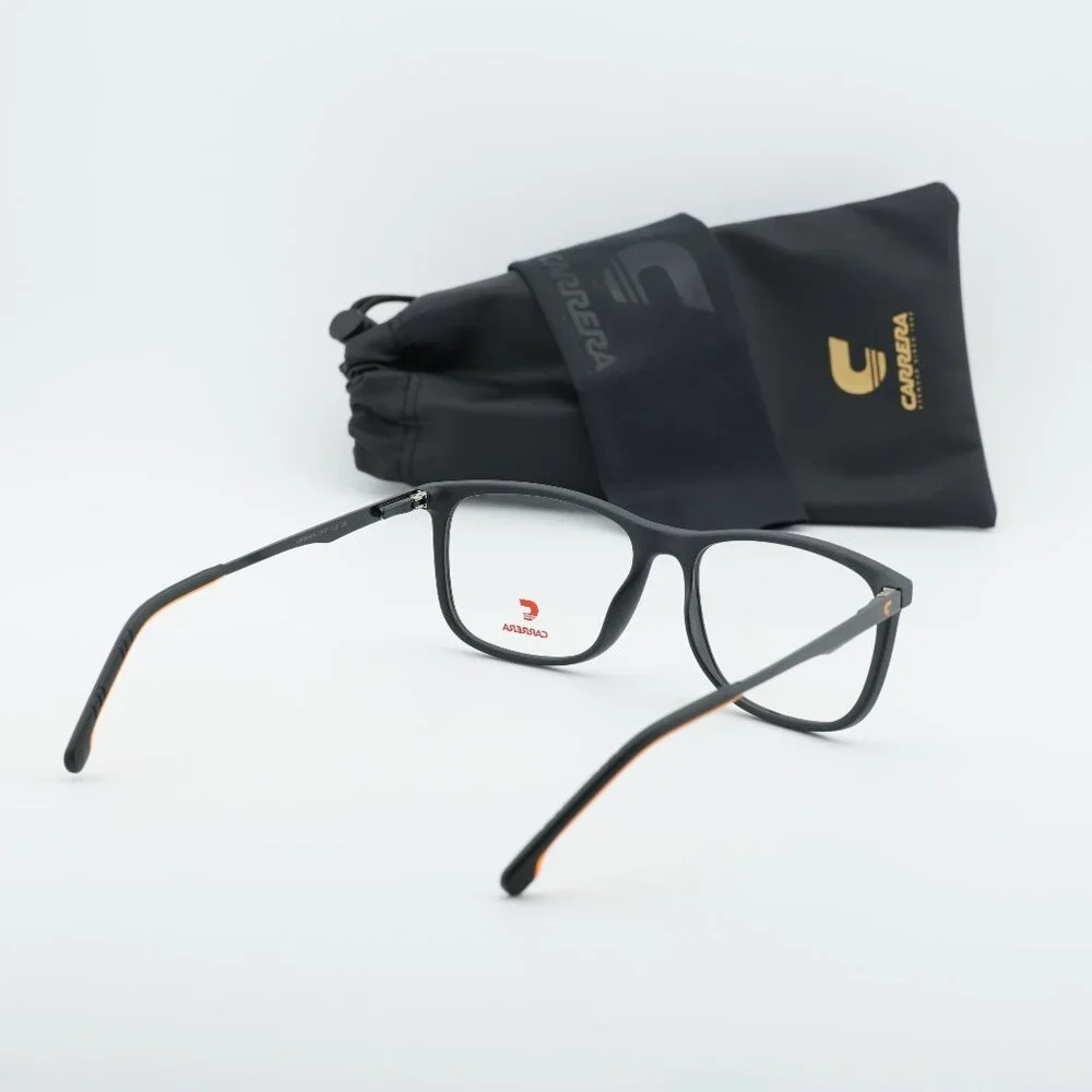 Carrera Junior CARRERA2045T 08LZ 00 Square Eyeglasses 52mm - Black/Orange